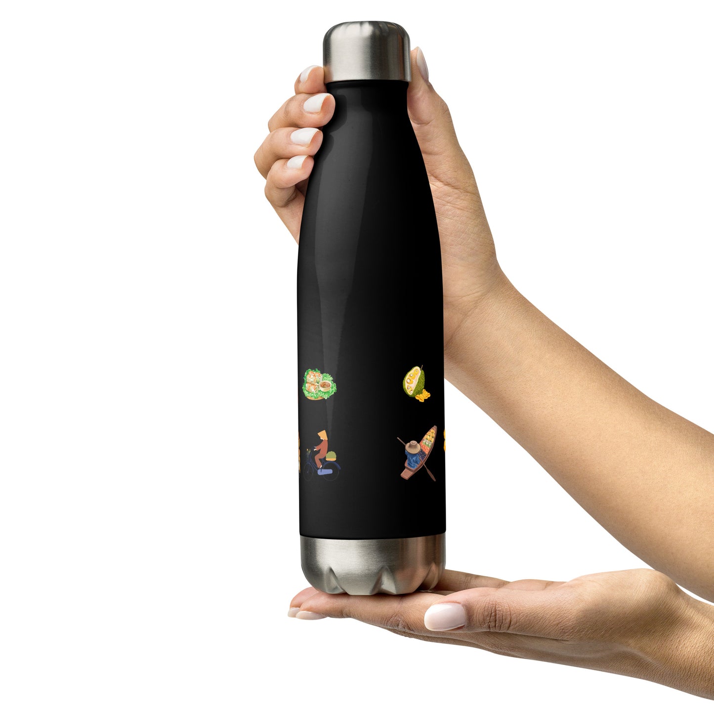 Stainless steel water bottle