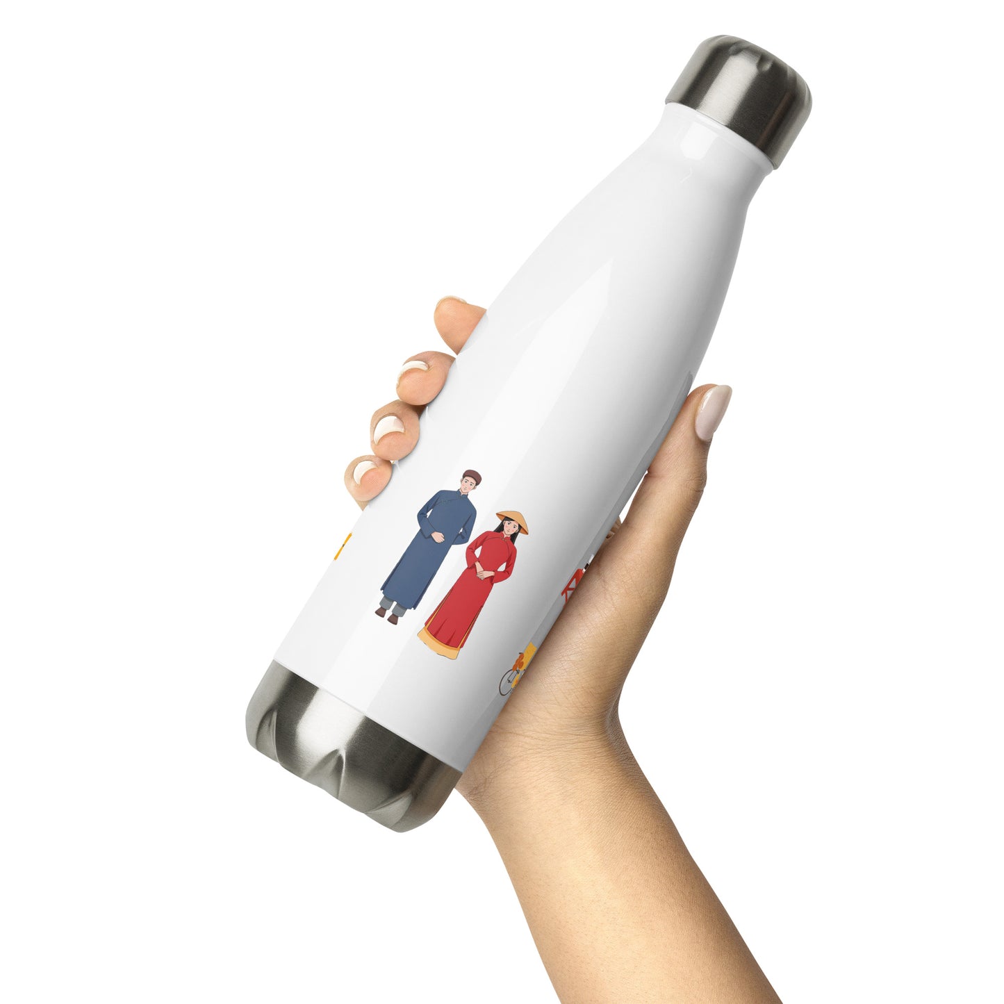Stainless steel water bottle