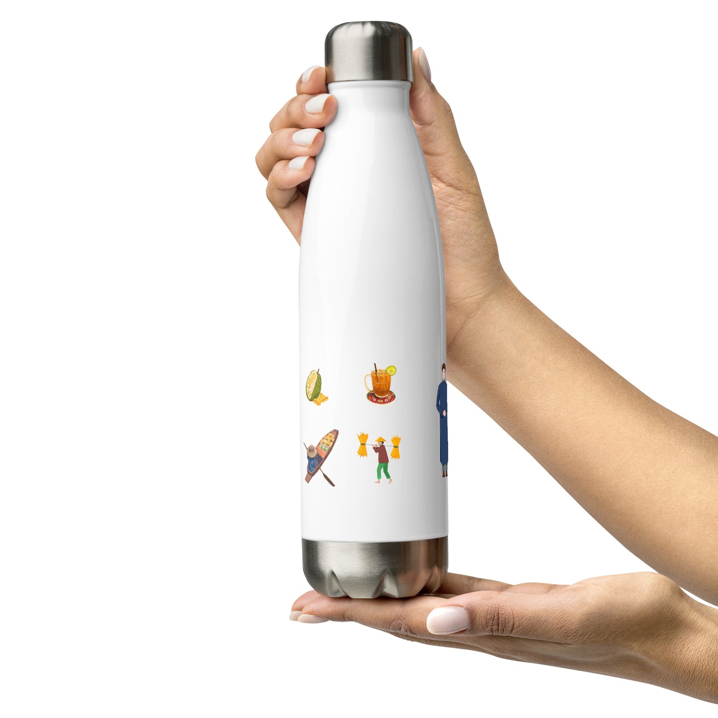 Stainless steel water bottle