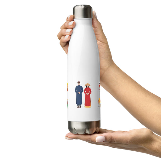 Stainless steel water bottle